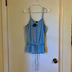 NWT jean top